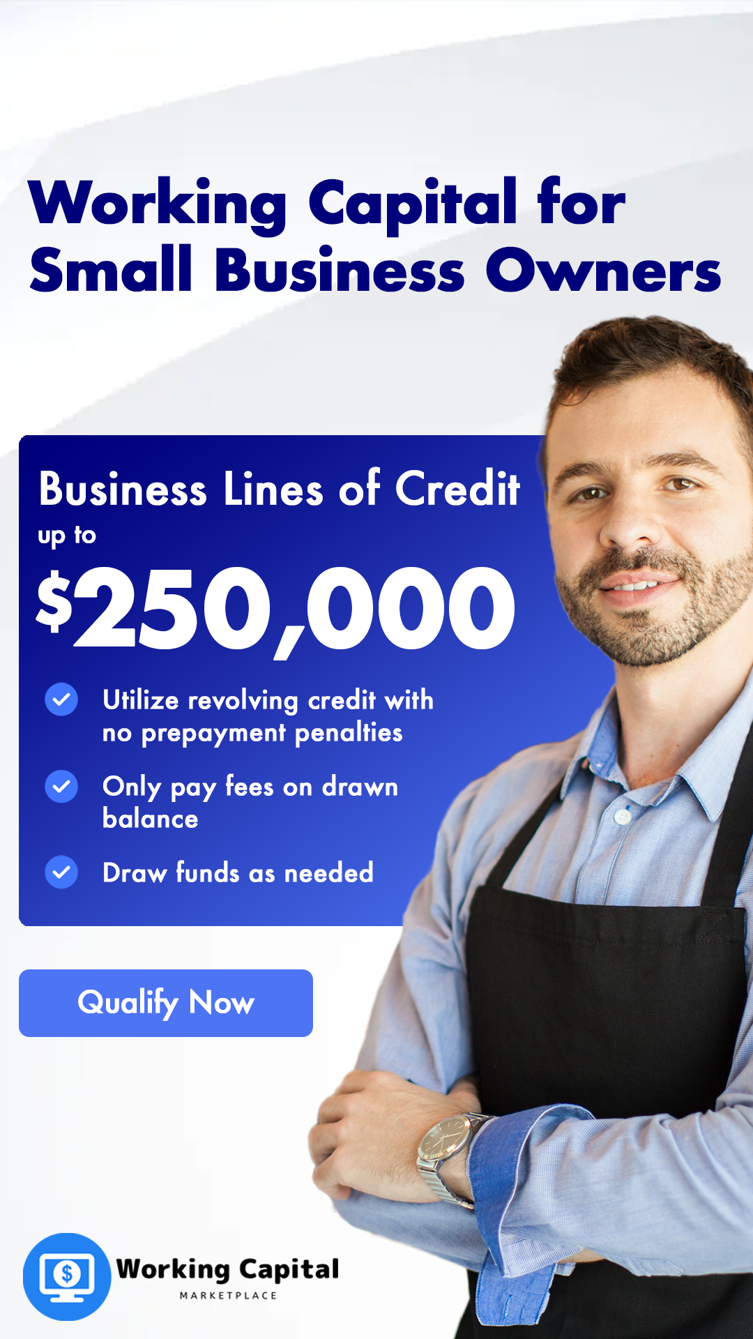 Working Capital Marketplace Facebook ad