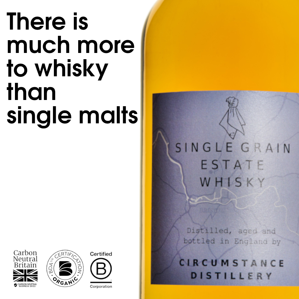 Circumstance Distillery Facebook ad: Circumstance Distillery - Organic English whisky…