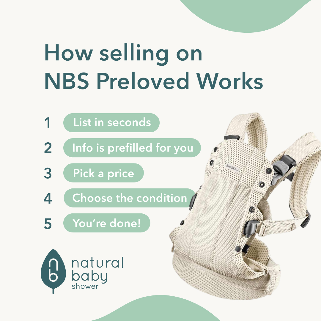 Natural Baby Shower Facebook ad