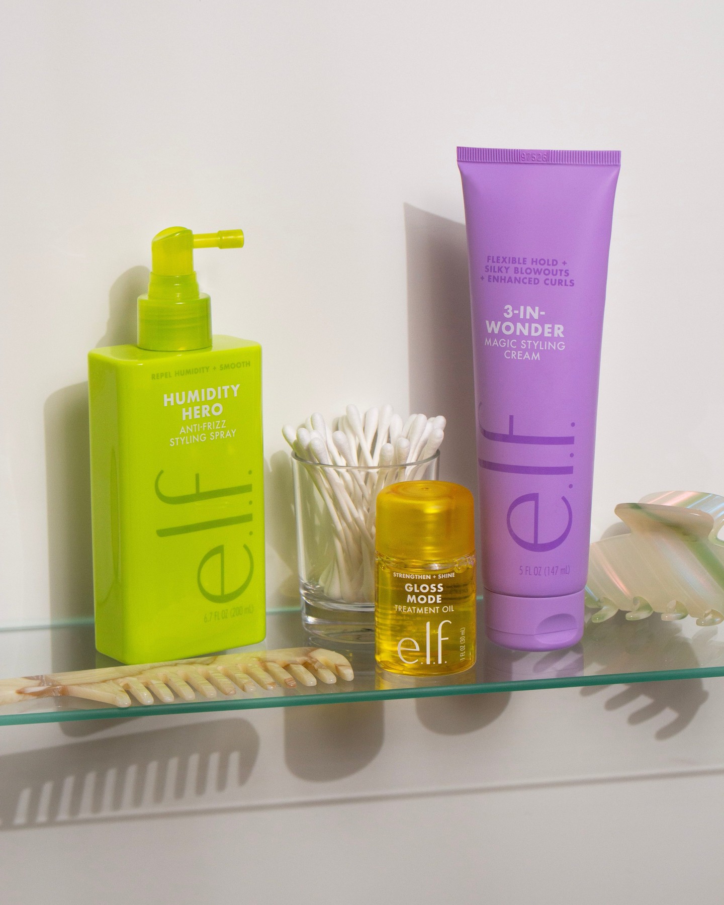 elf HAIR Facebook ad: Sunday reset e.l.f.ssentials
