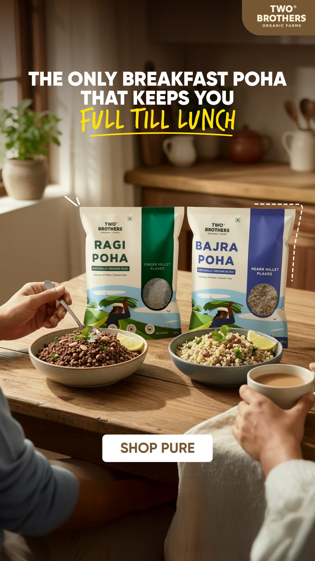 Two Brothers Organic Farms Facebook ad