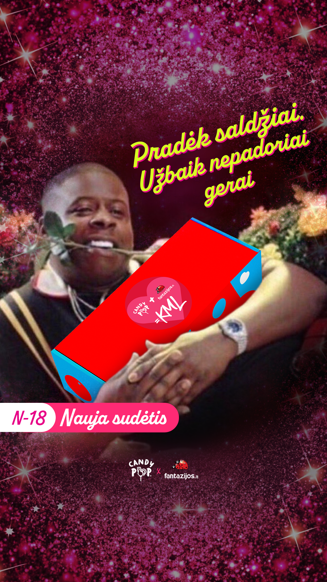 Candy POP Facebook ad