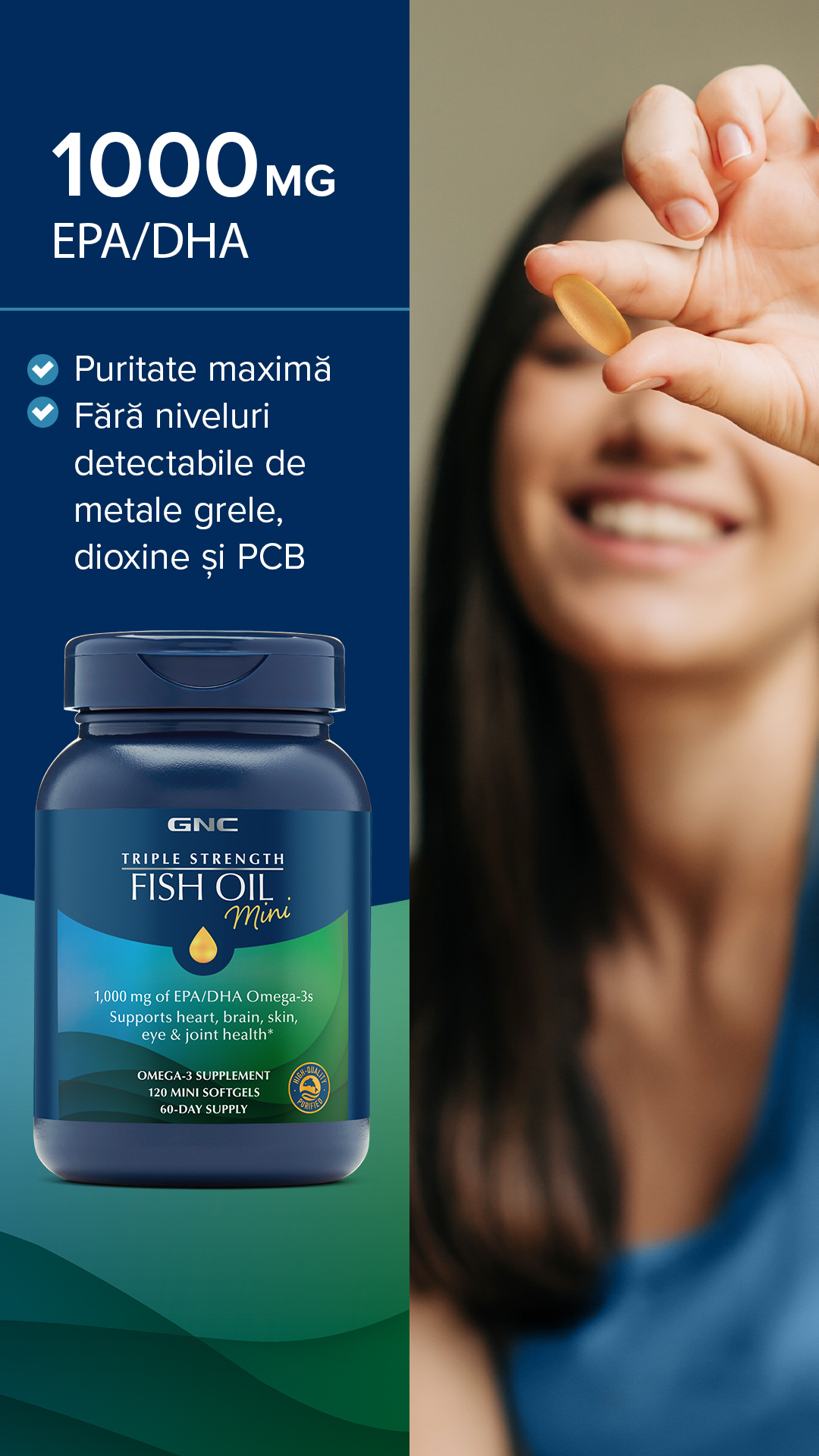 GNC Romania Facebook ad