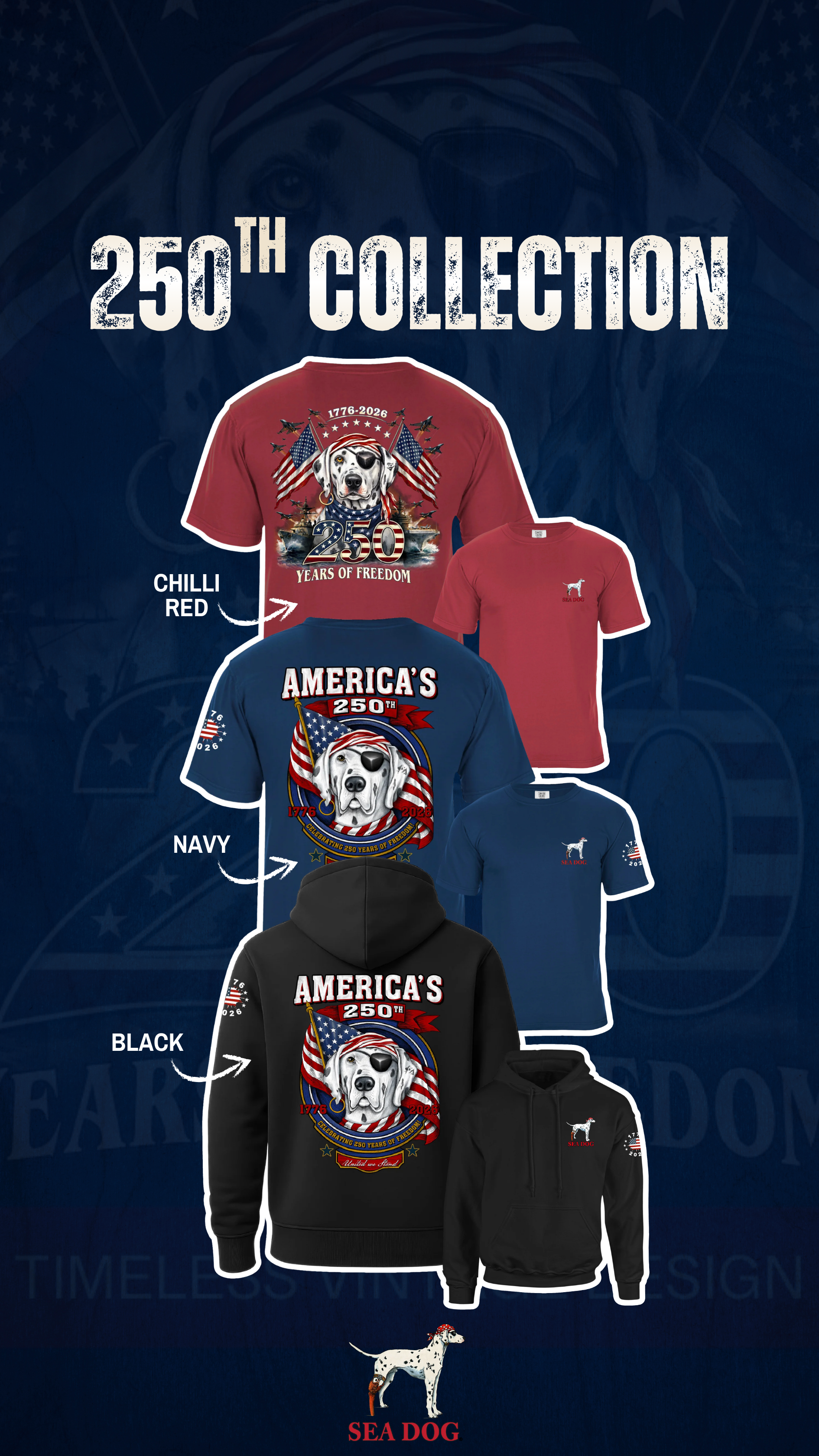 Sea Dog T-Shirts Facebook ad