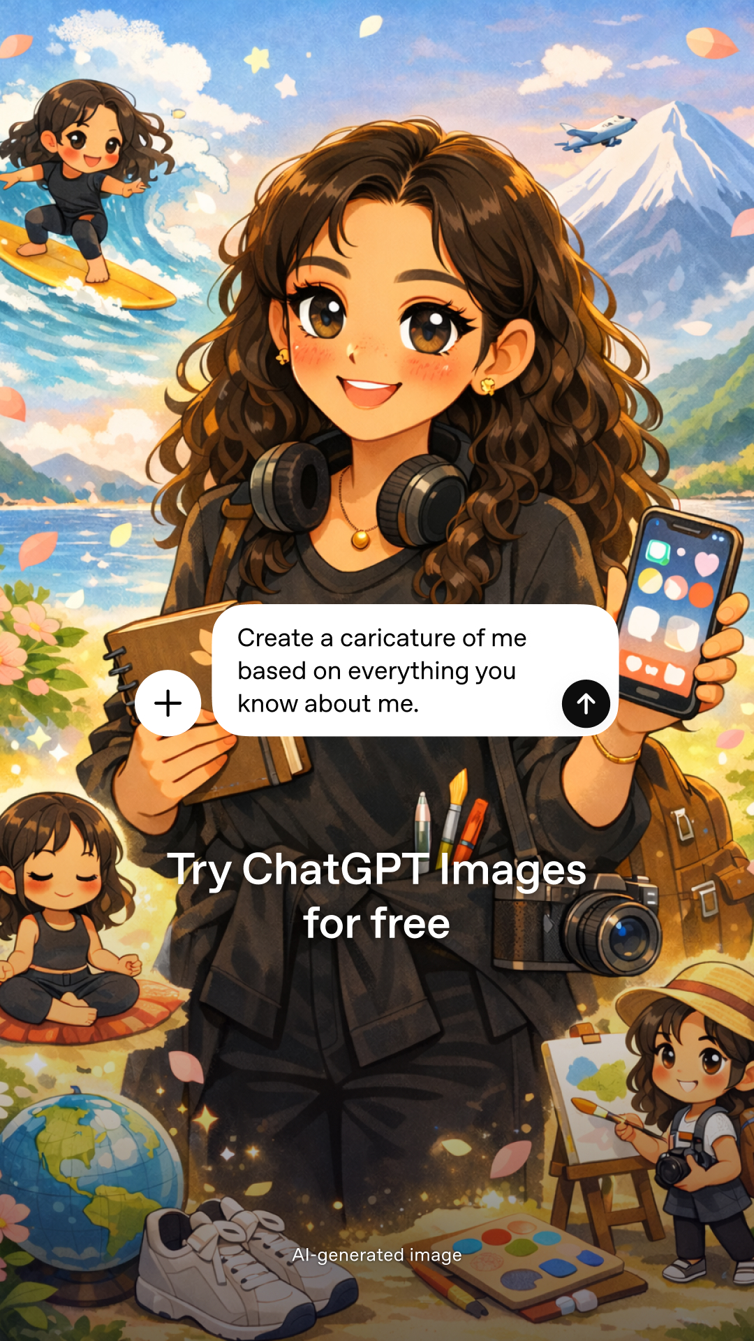 ChatGPT Facebook ad