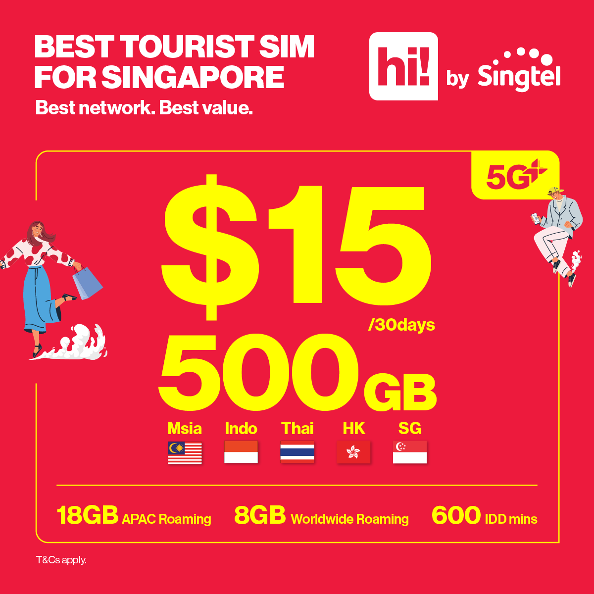 Singtel Facebook ad