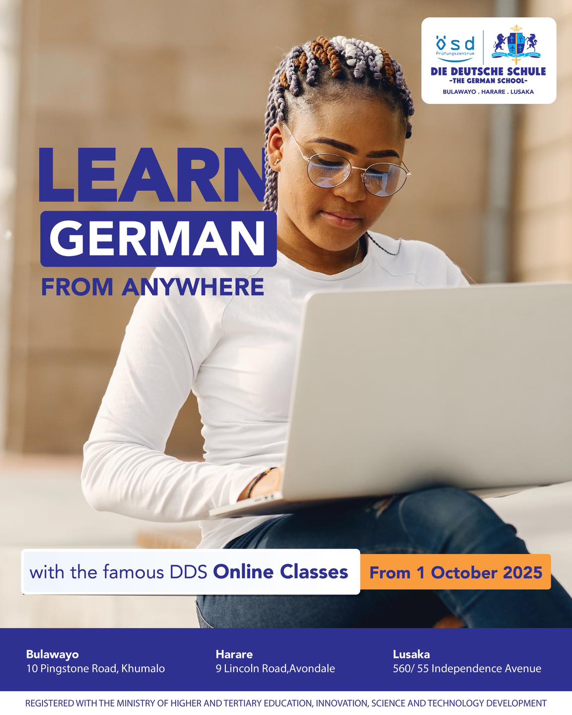 Die Deutsche Schule Harare Facebook ad