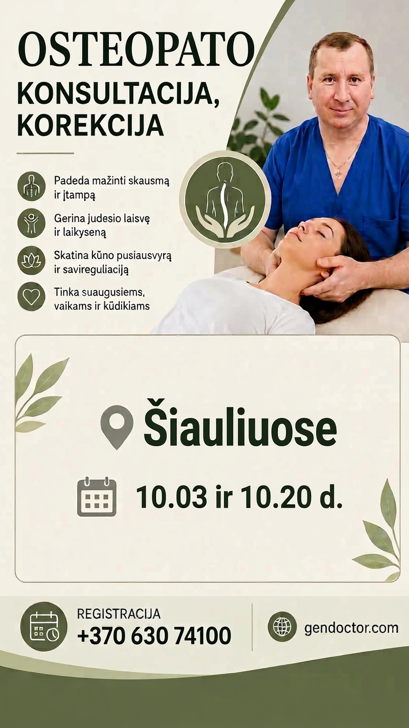Osteopatas Genadijus Avdejevas Facebook ad: Pradėti pokalbį programoje Messenger