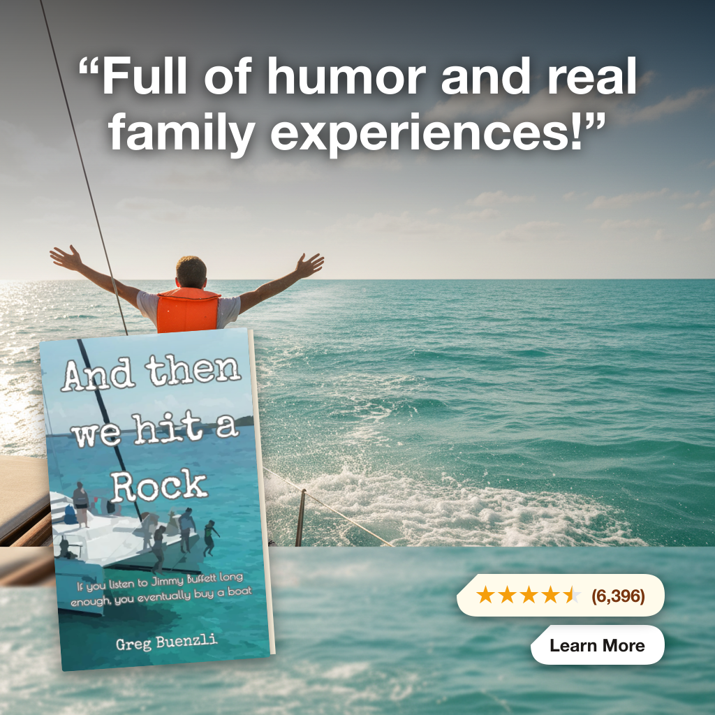 And Then We Hit a Rock Book Facebook ad