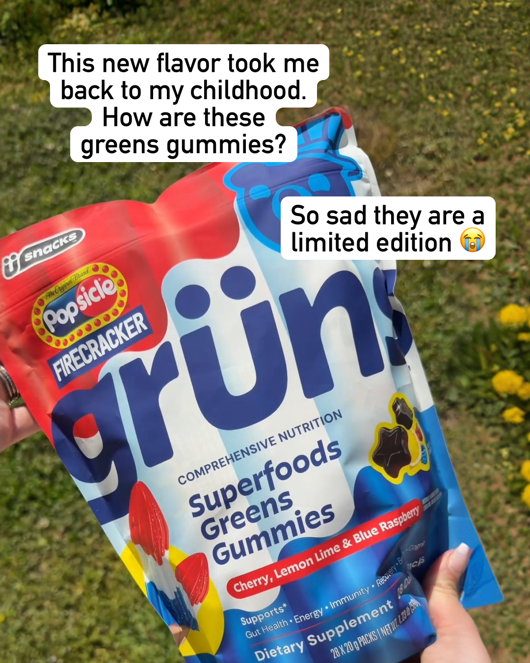 Grüns Facebook ad