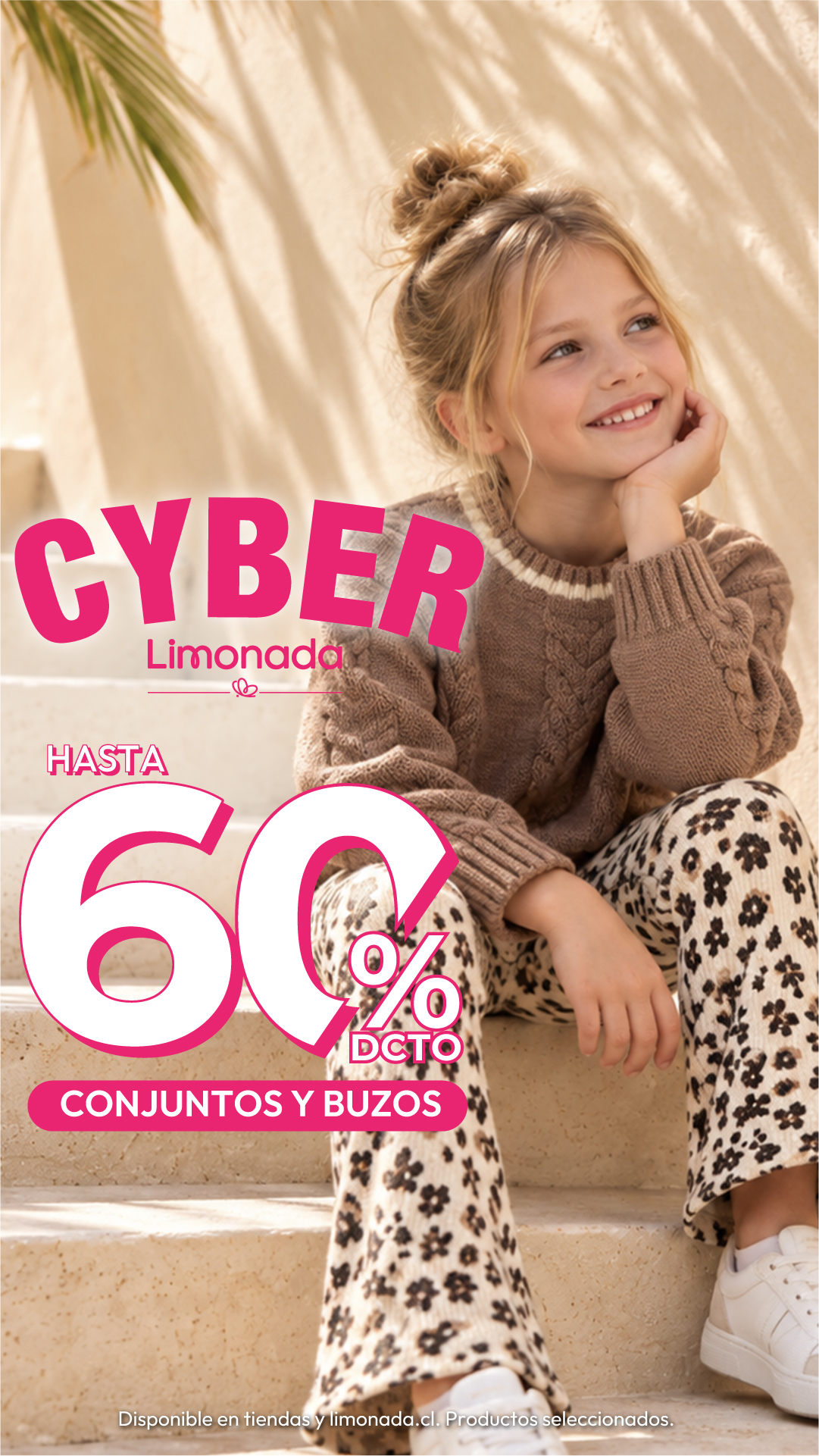Limonada Facebook ad: Cyber Week Conjuntos