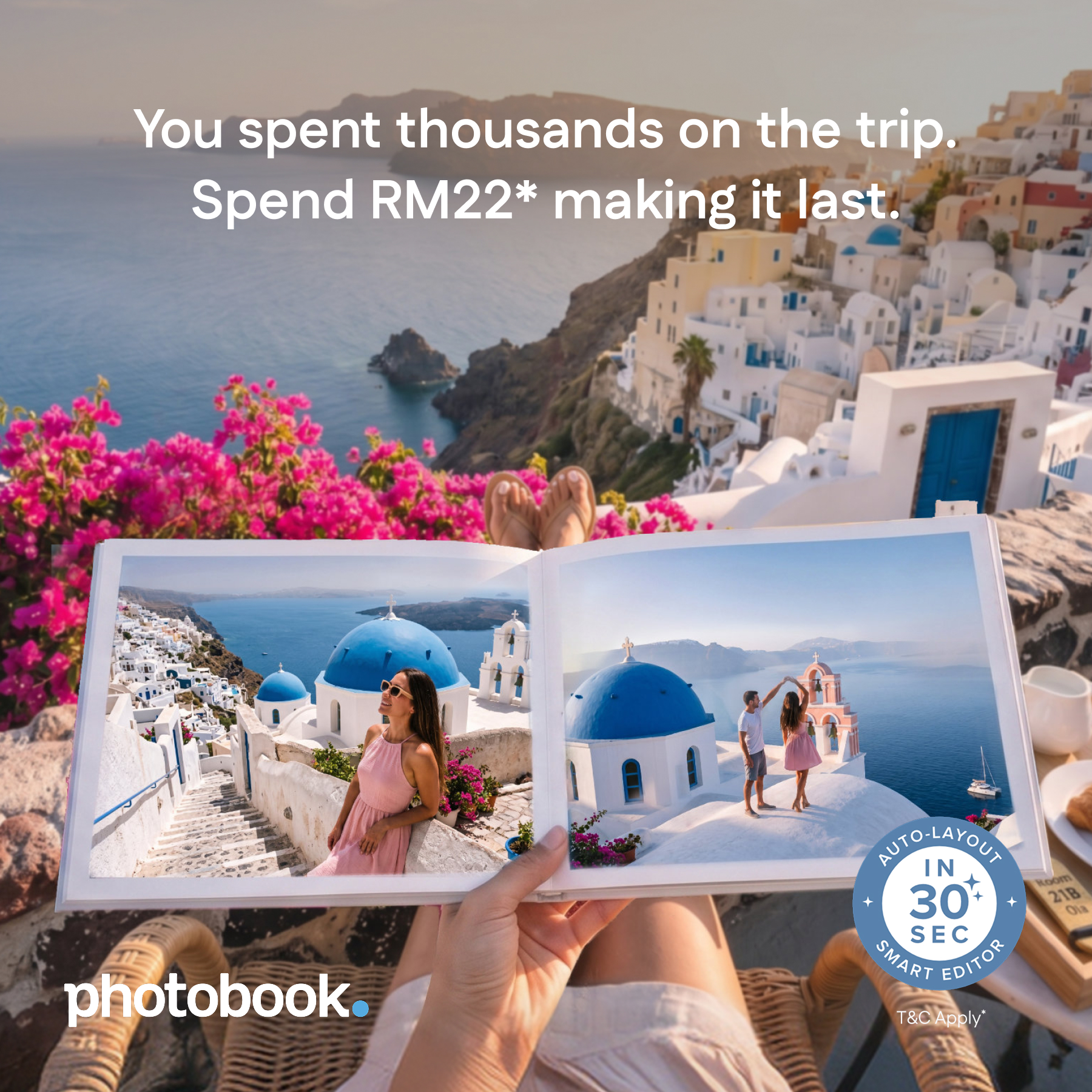Photobook Asia Facebook ad: Don't let it fade into your camera roll