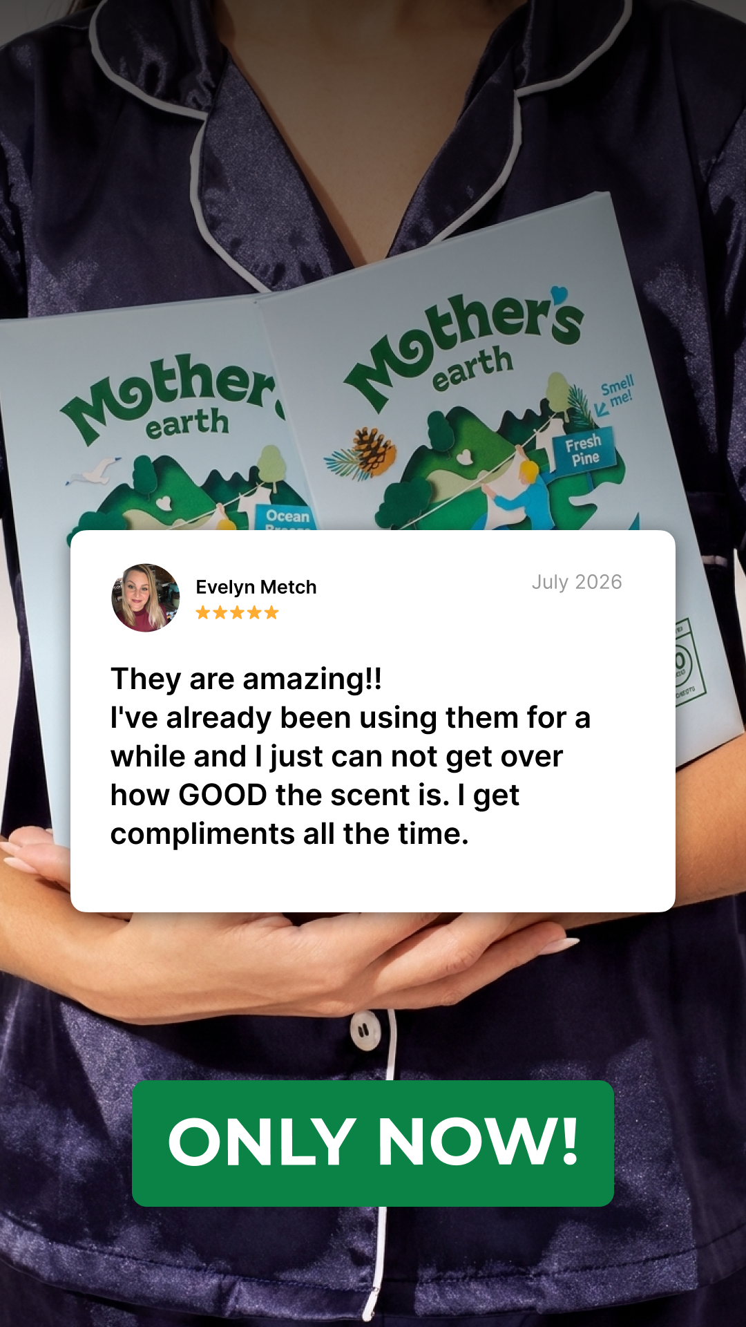 Mothers Earth Facebook ad