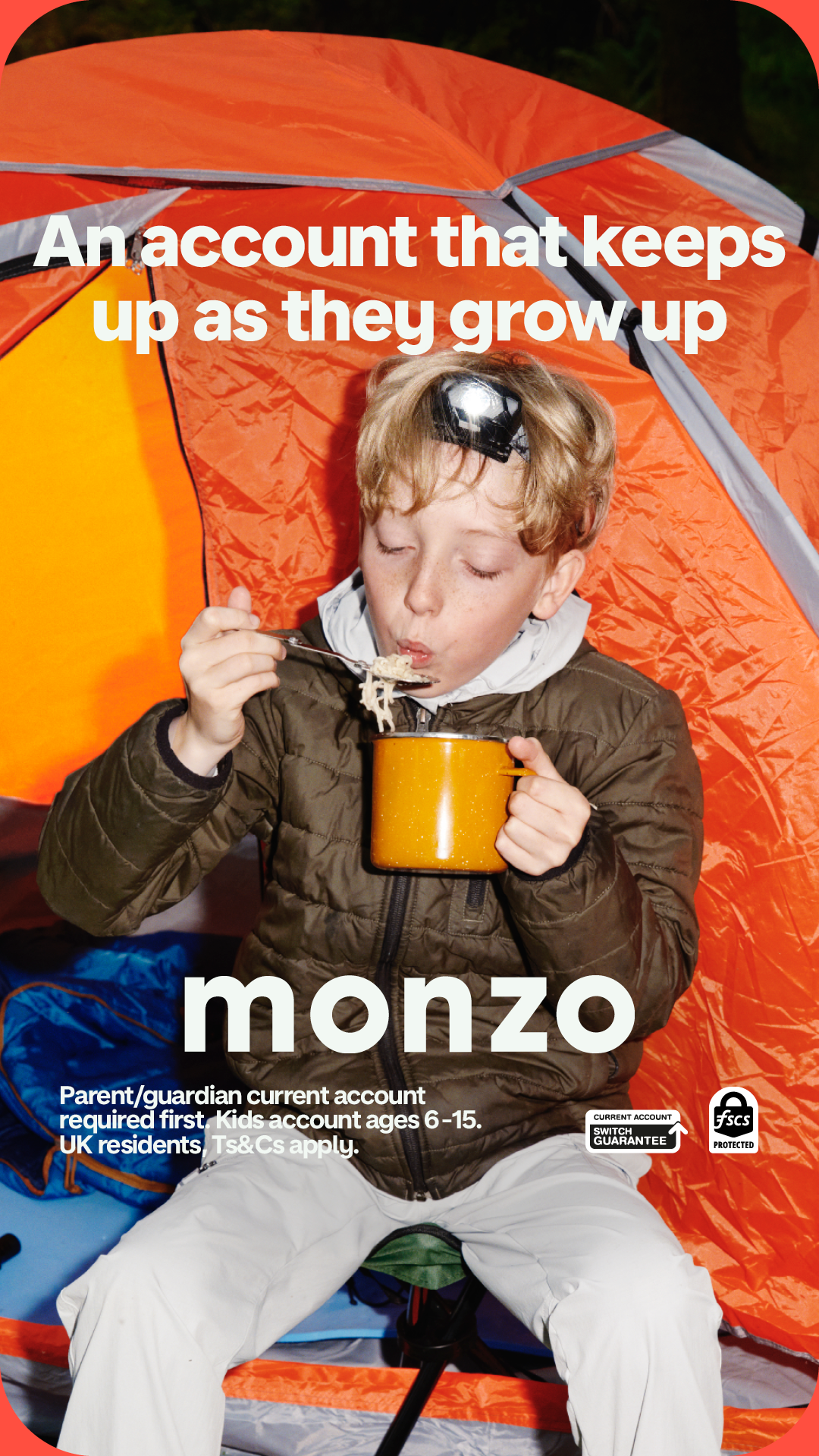 Monzo Facebook ad