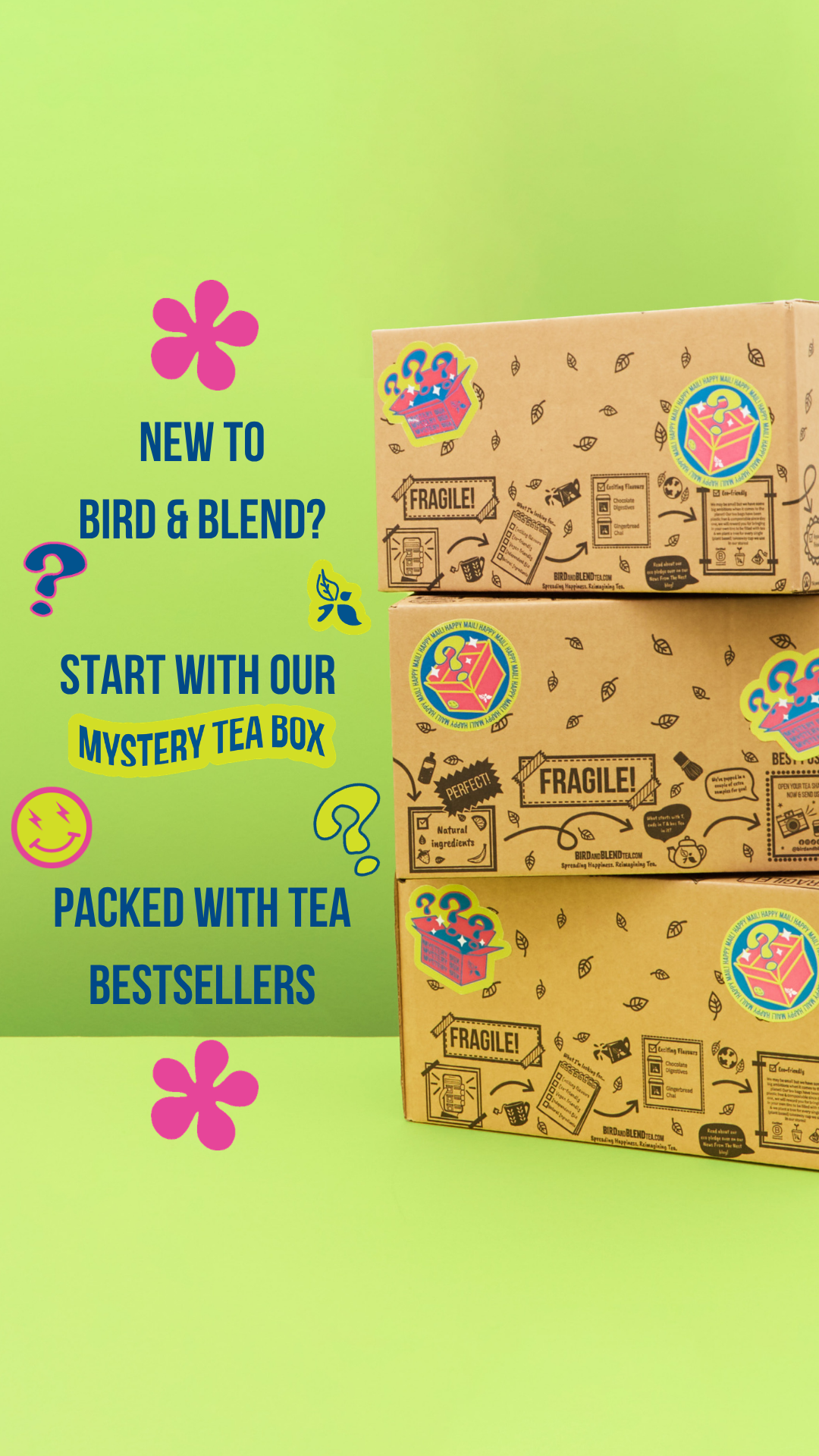 Bird & Blend Tea Co. Facebook ad