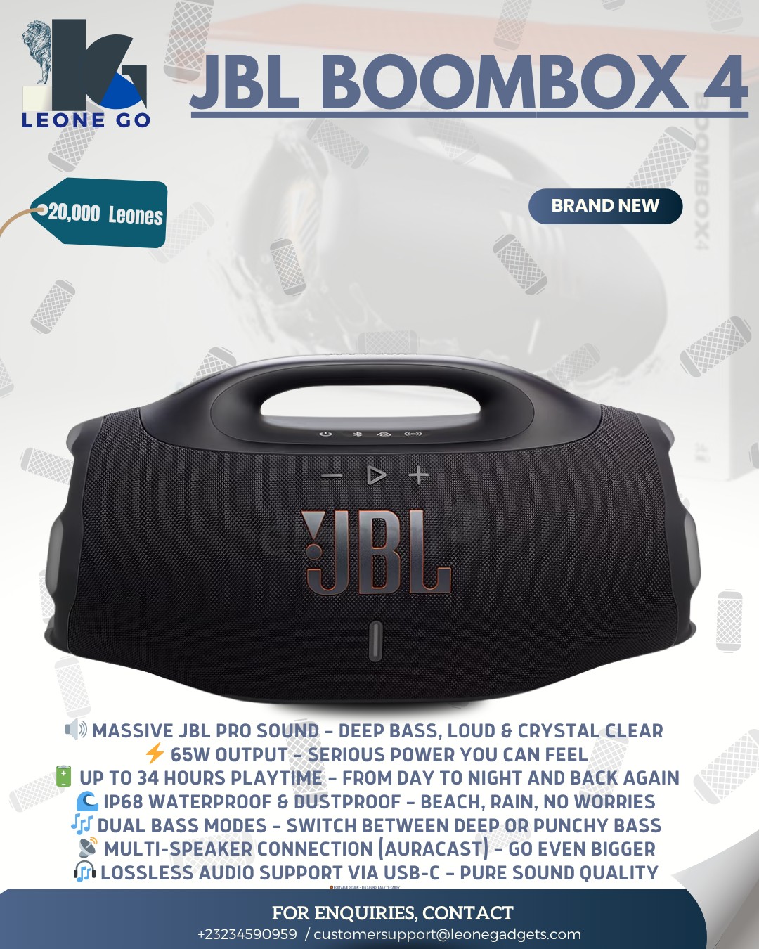 Leone Go Facebook ad: Your next gadget might be in this post.