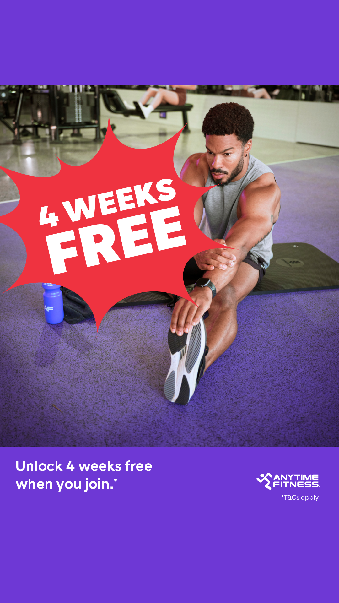 Anytime Fitness Facebook ad