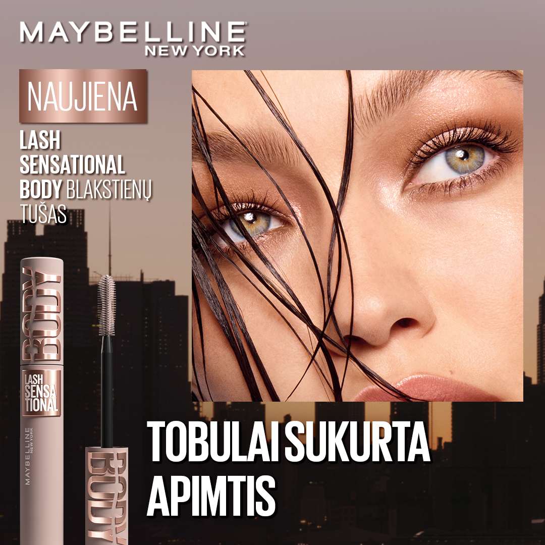 Maybelline New York Facebook ad: Atrask FULL BODY efektą
