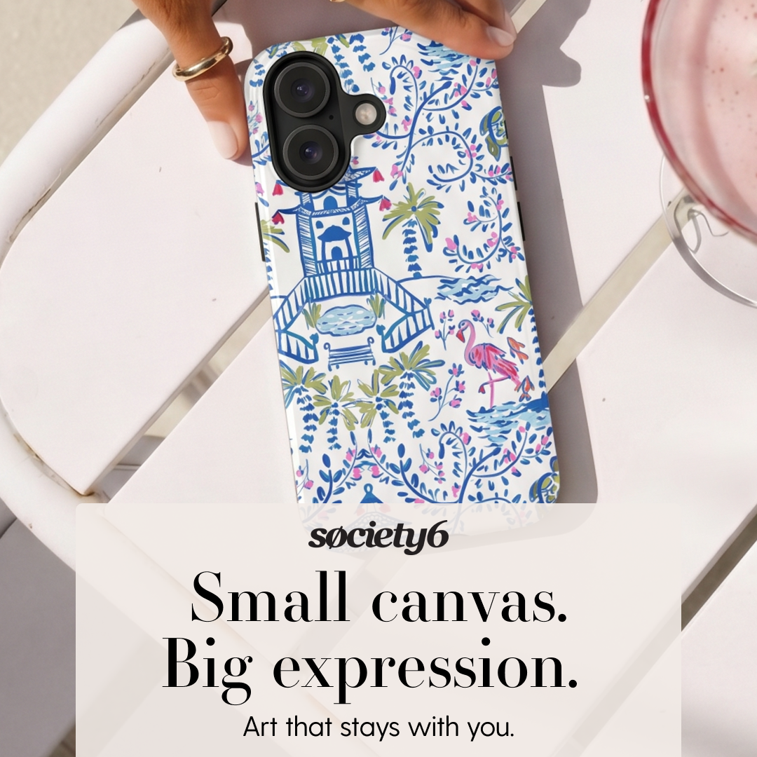 Society6 Facebook ad