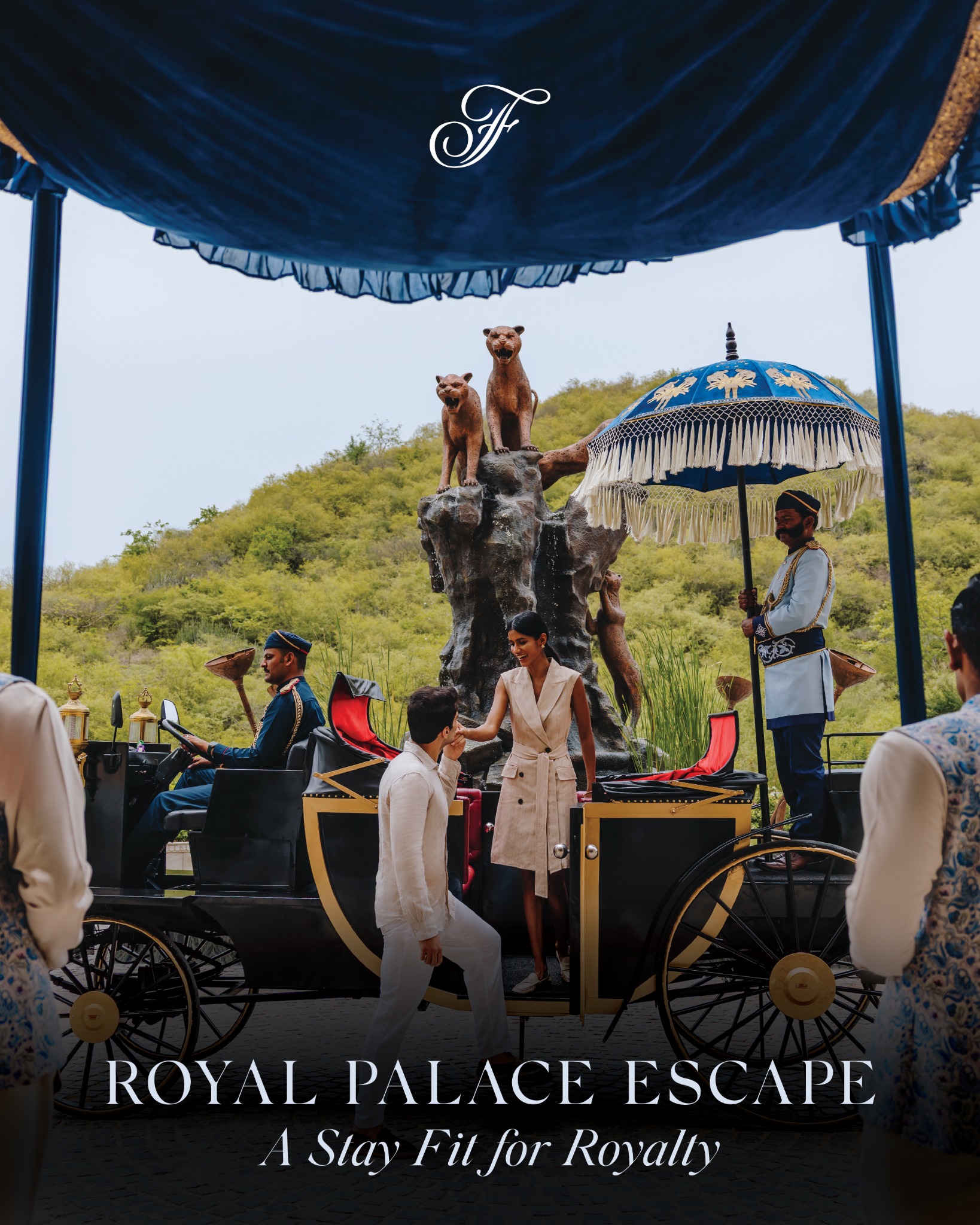 Fairmont Udaipur Palace Facebook ad: Enjoy daily breakfast, a royal welcome, 2 kids…