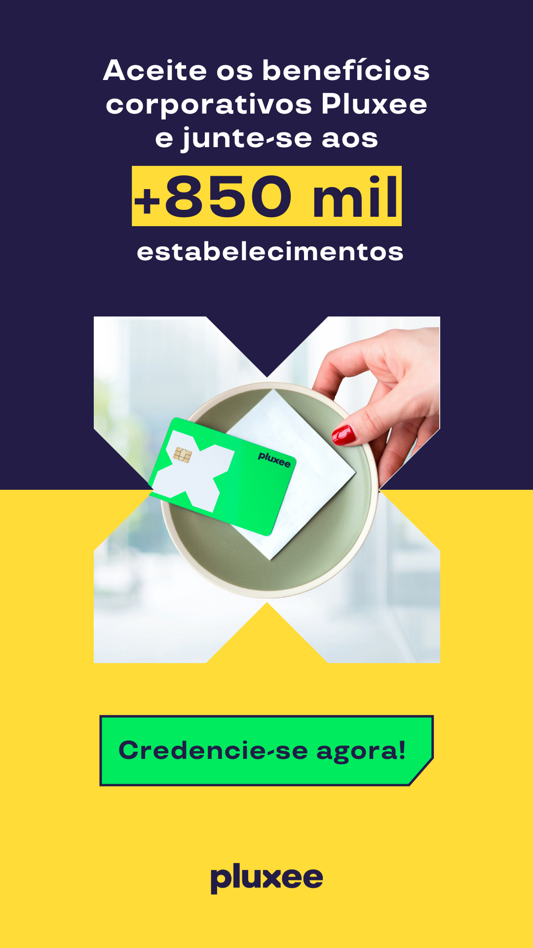 Pluxee Brasil Facebook ad from Jun 2, 2026