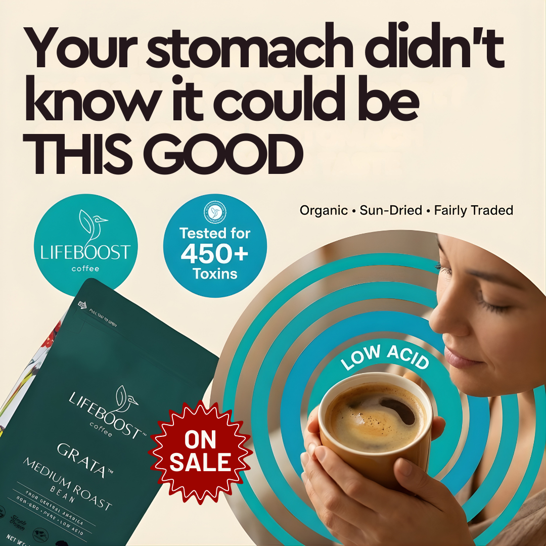 Lifeboost Coffee Facebook ad