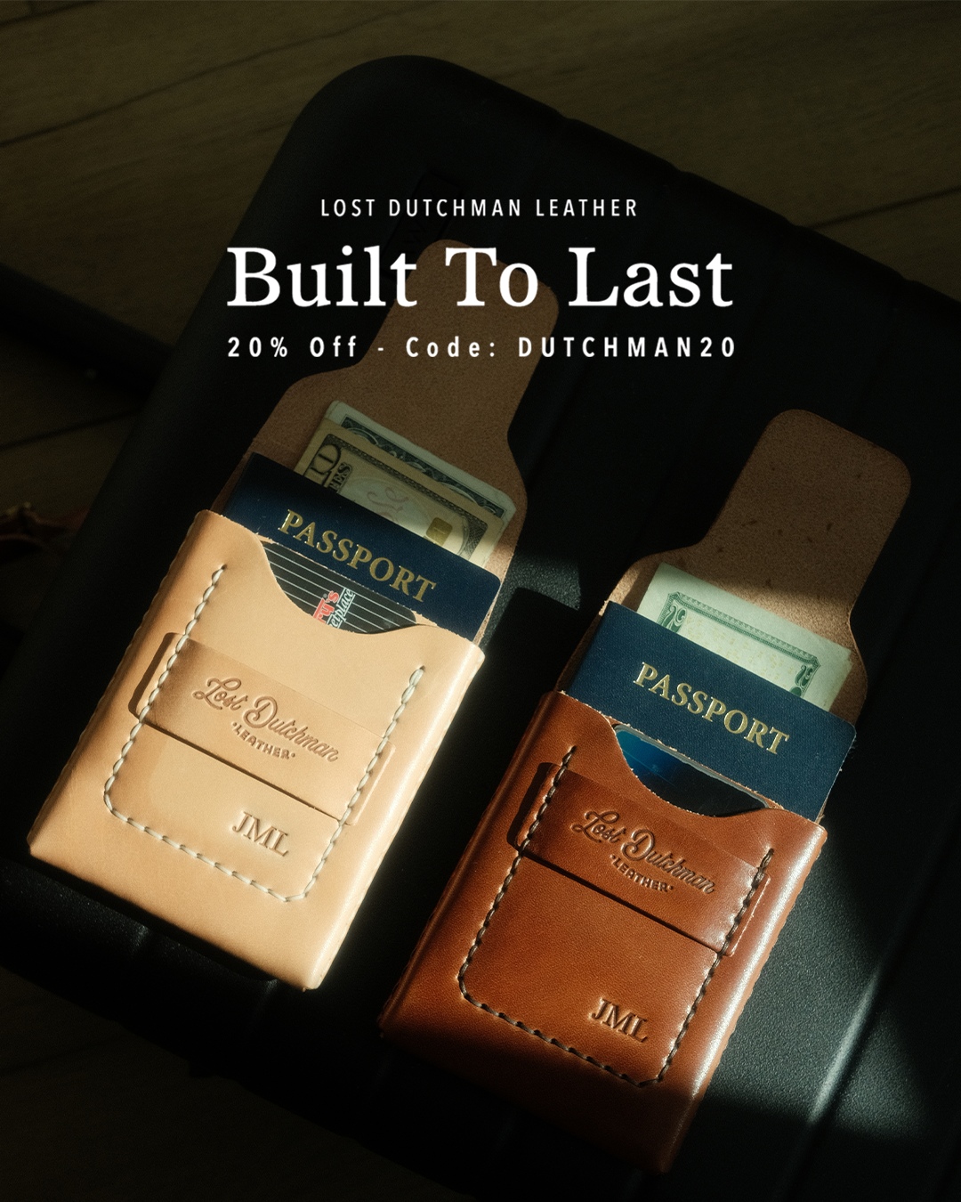 Lost Dutchman Leather Goods Facebook ad
