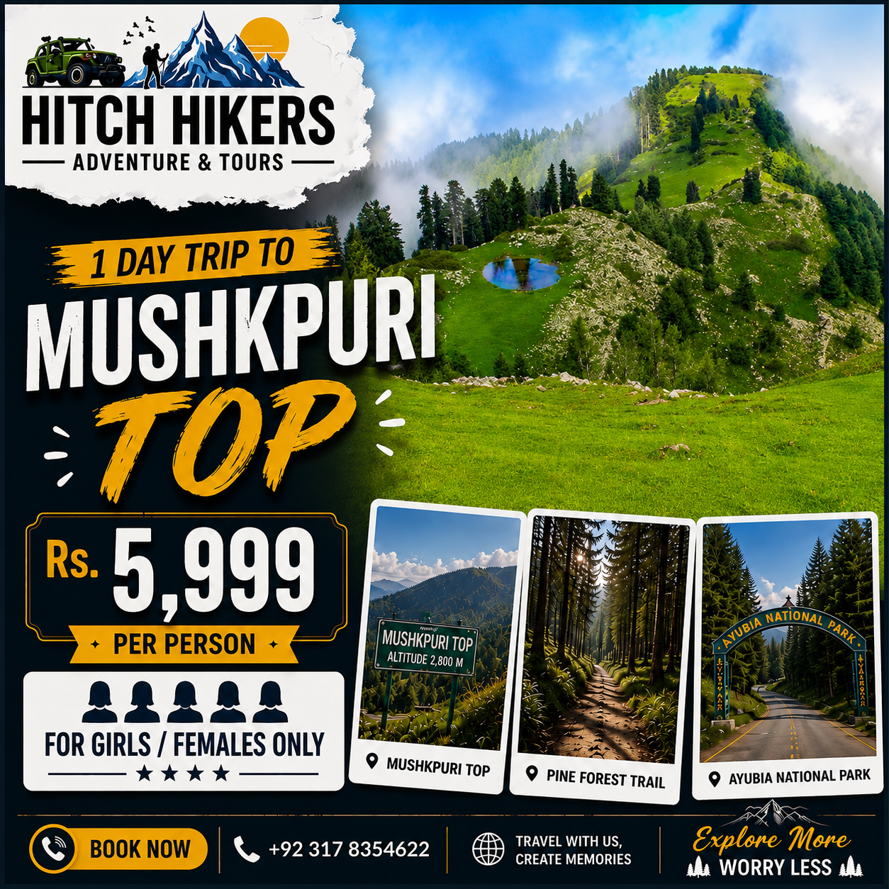 Hitch Hikers Facebook ad