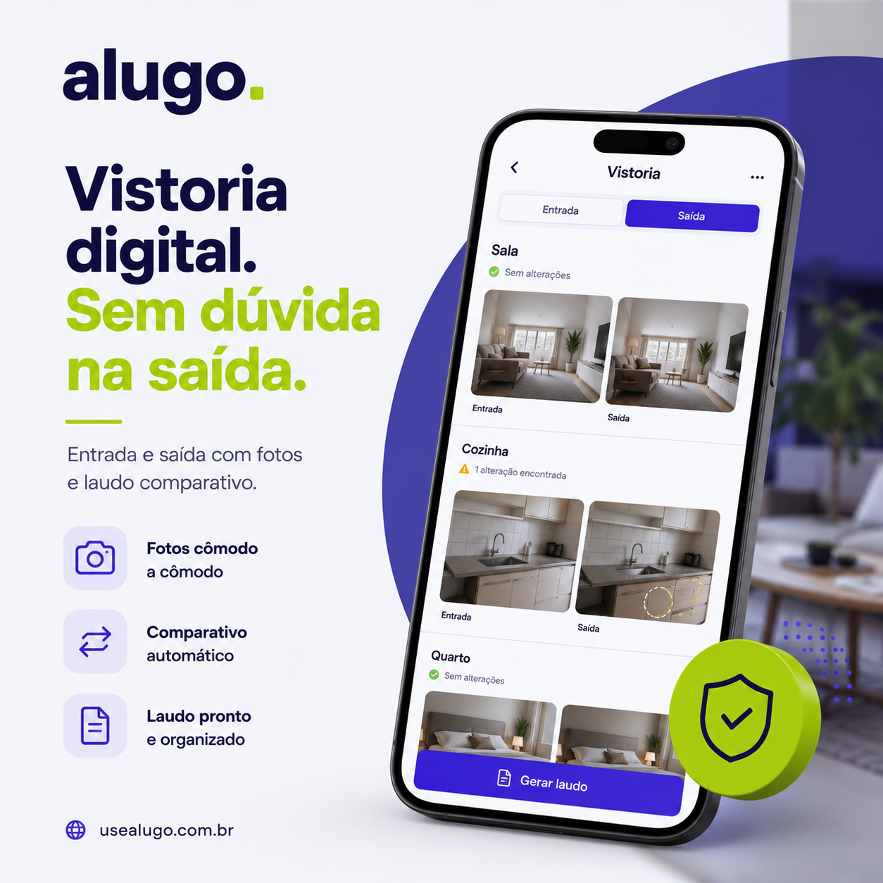 Alugo Facebook ad