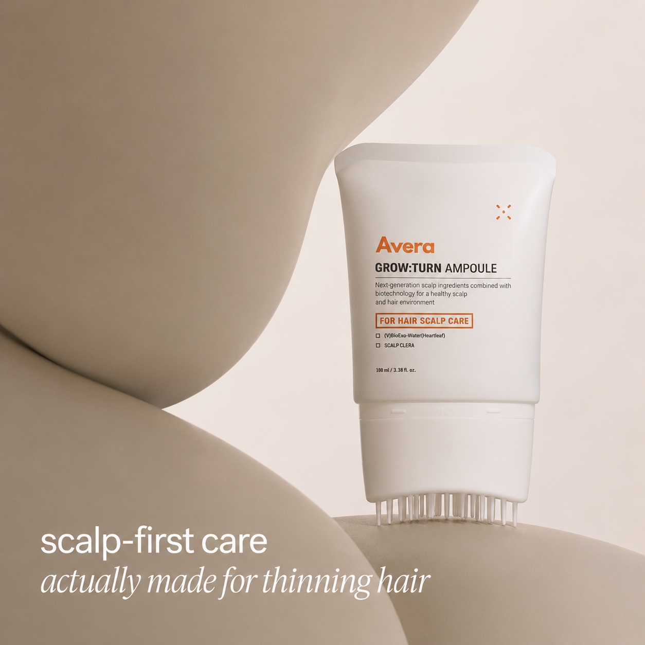 Avera Facebook ad: Korea's #1 Hair Growth Serum