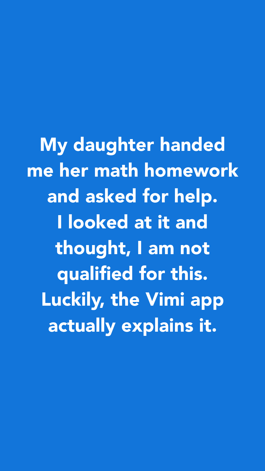 Vimi Facebook ad