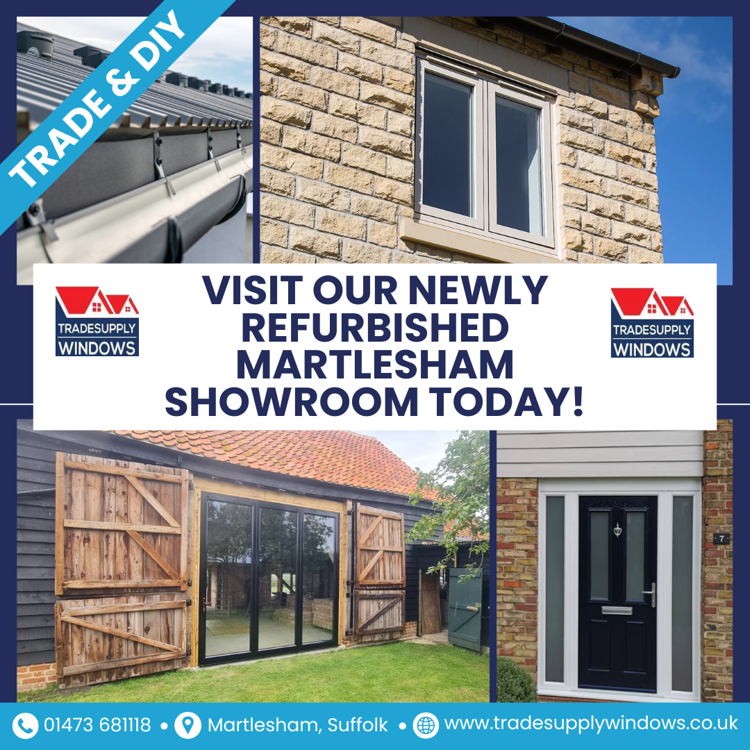 Tradesupply Windows Ipswich Ltd Facebook ad: VISIT OUR SHOWROOM!
