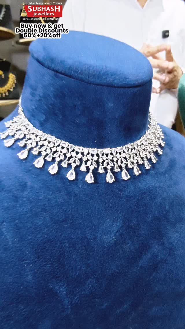 The Silver Mall Subhash Jewellers Chandigarh Facebook ad: 50%+20% iconic silver jewellery to dazzle on your…