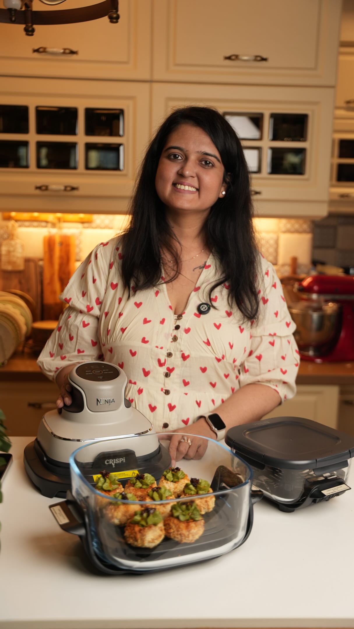 Ninja Kitchen India Facebook ad: Crispy outside, fluffy inside & packed with flavour!