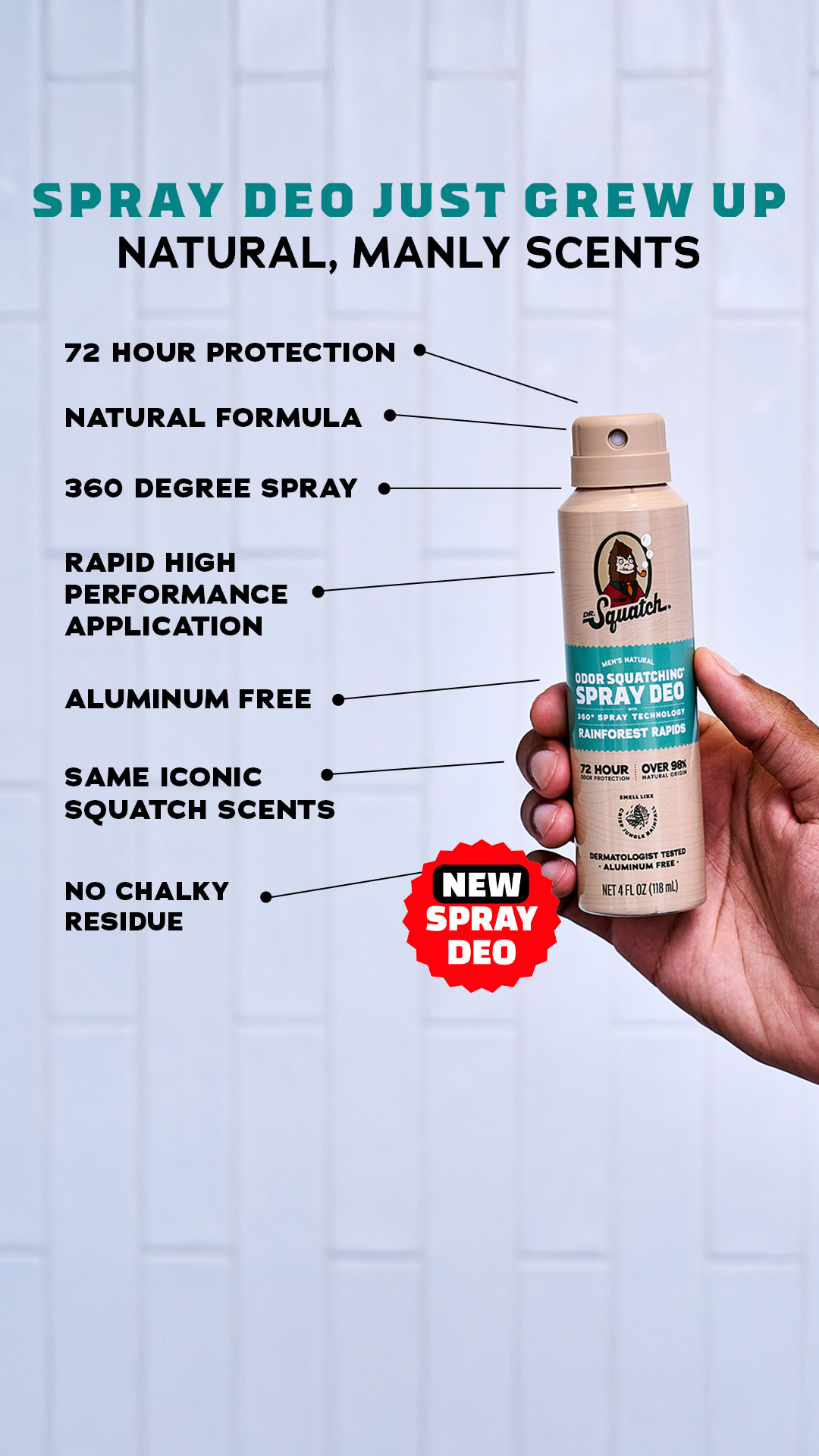 Dr. Squatch Facebook ad