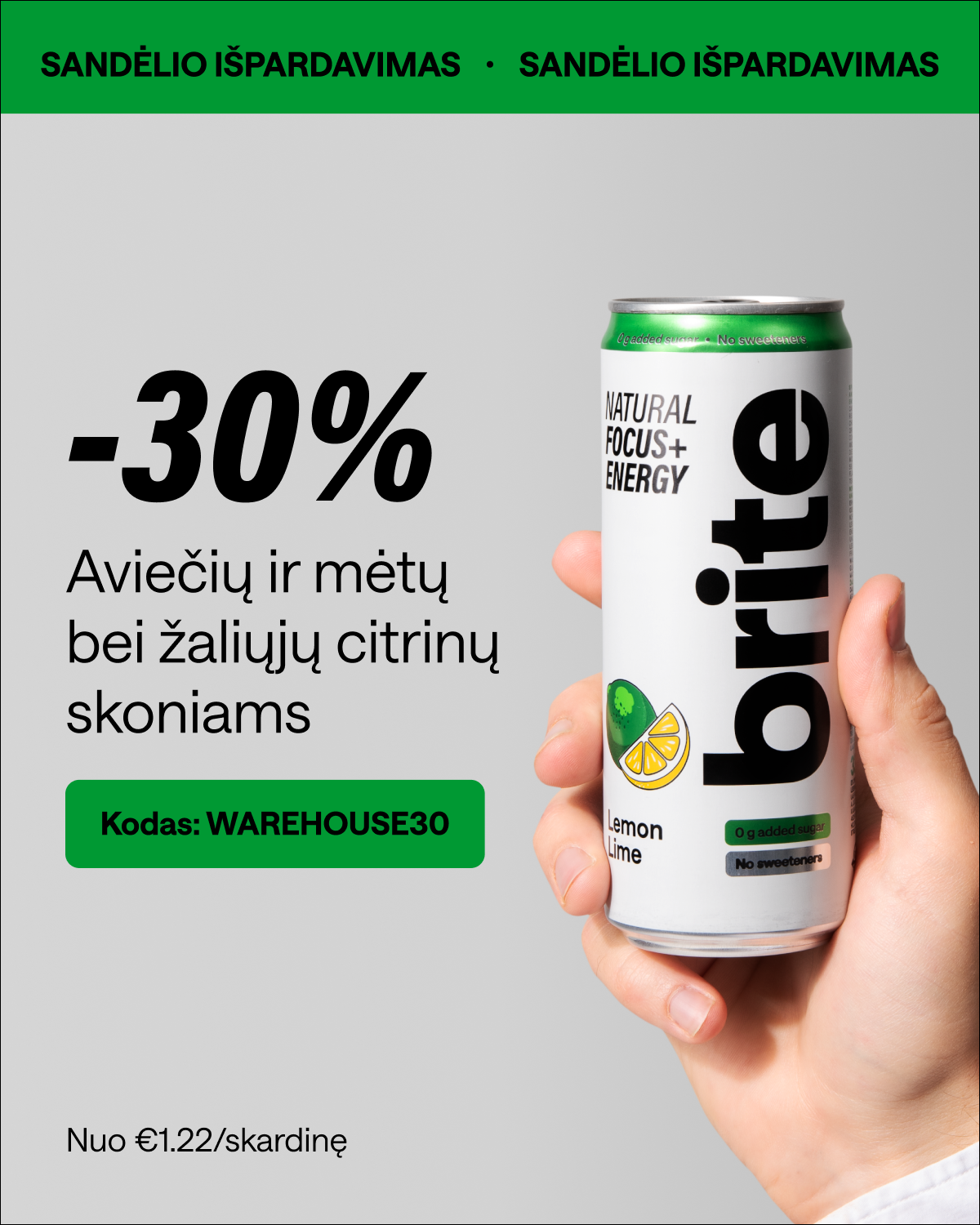 Brite Facebook ad