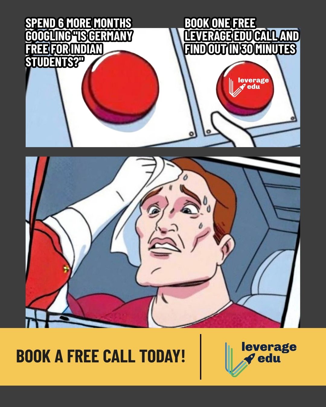 Leverage Edu Facebook ad