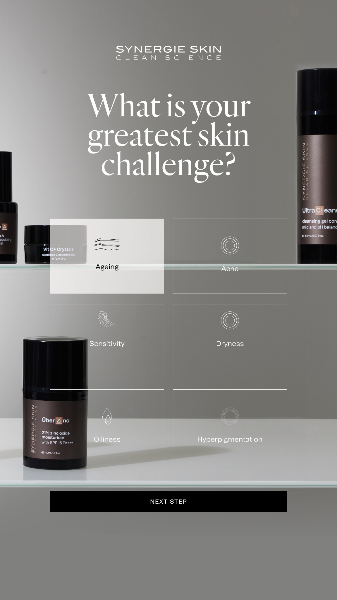 Synergie Skin Facebook ad