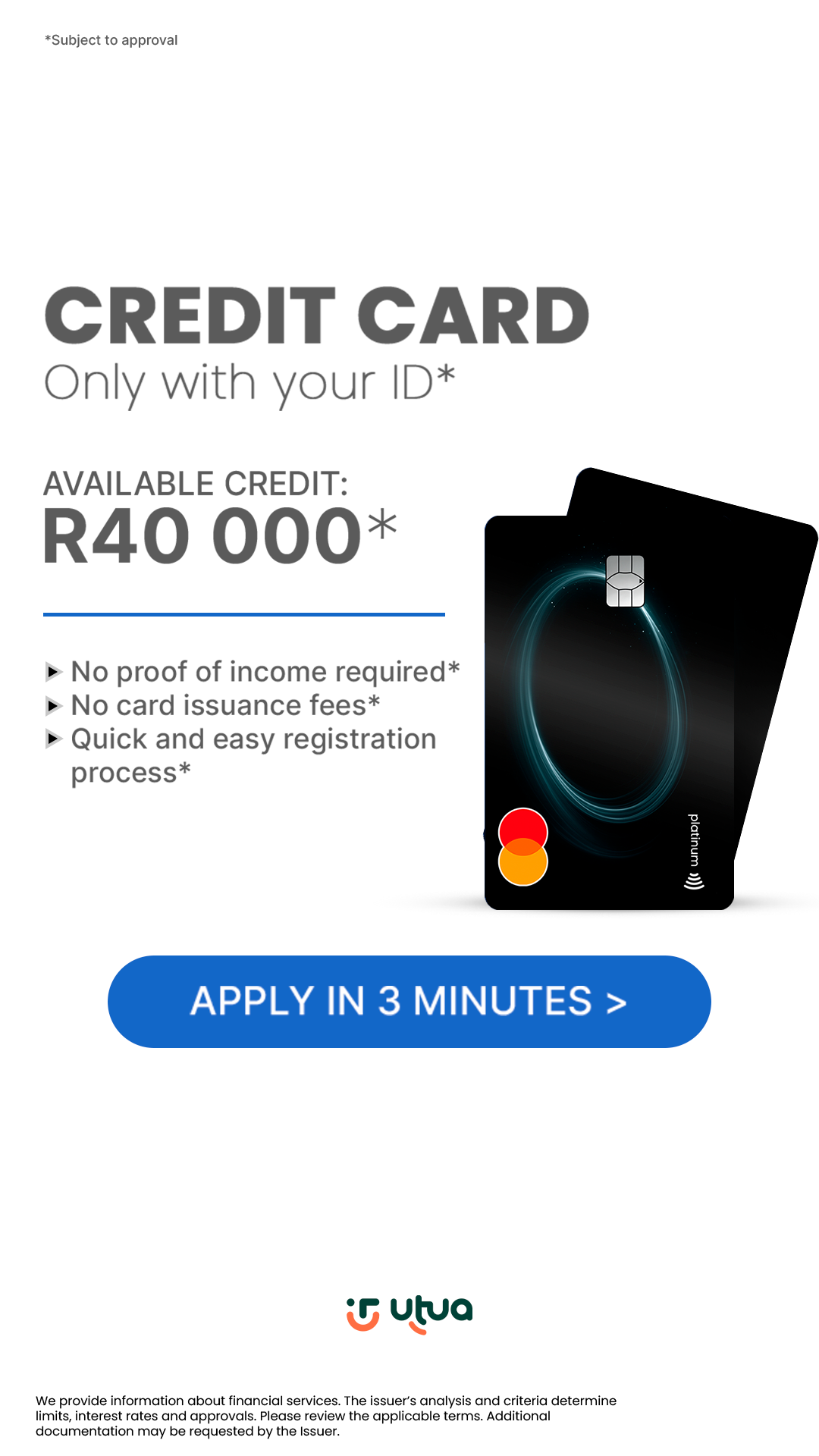 Financial Information ZA Facebook ad from Jan 2, 2026