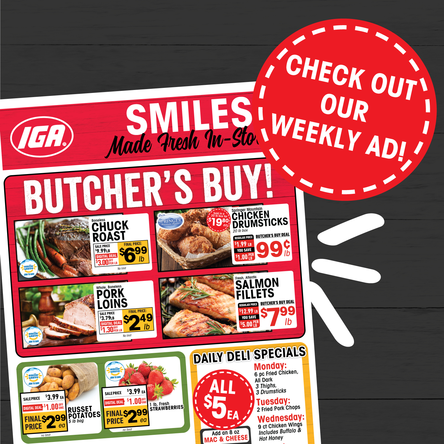 IGA Food Stores - Southeast Facebook ad