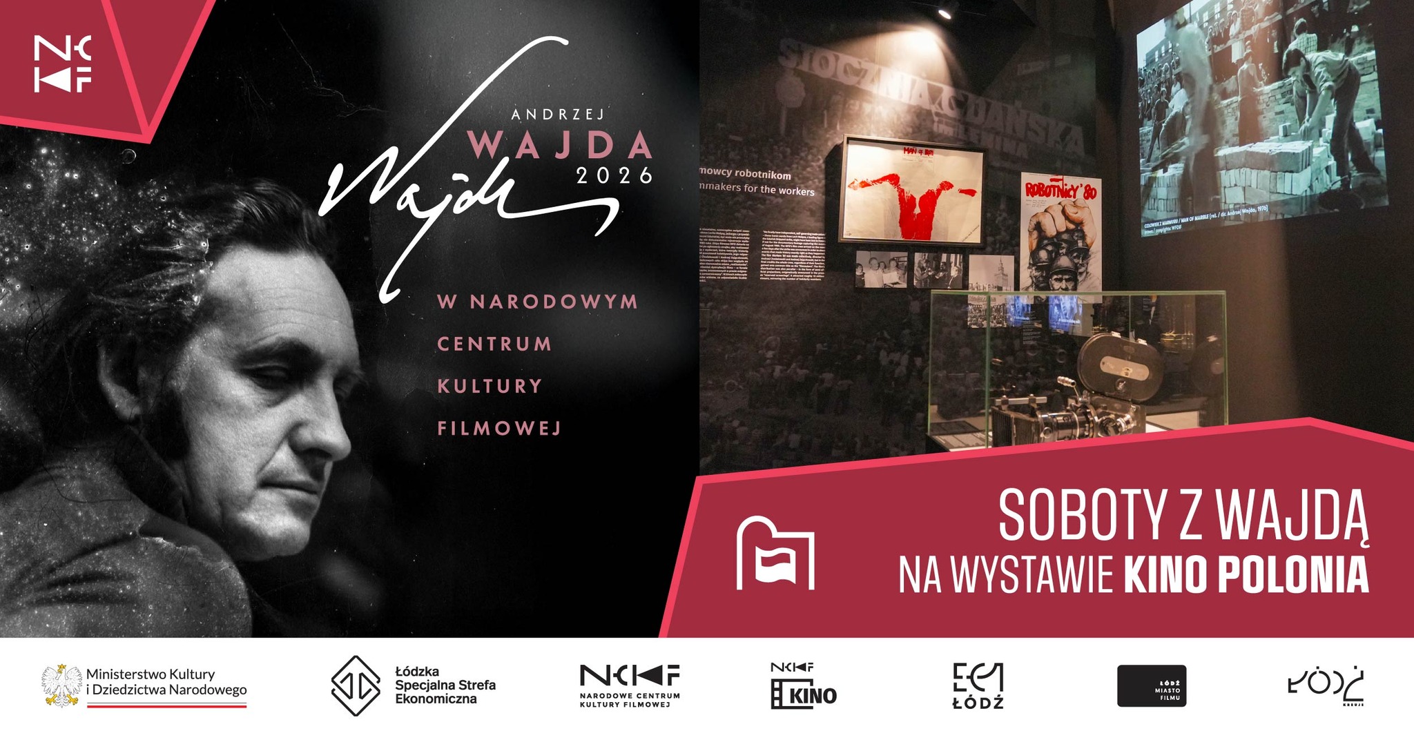 Narodowe Centrum Kultury Filmowej Facebook ad: Soboty z Wajdą na wystawie Kino Polonia