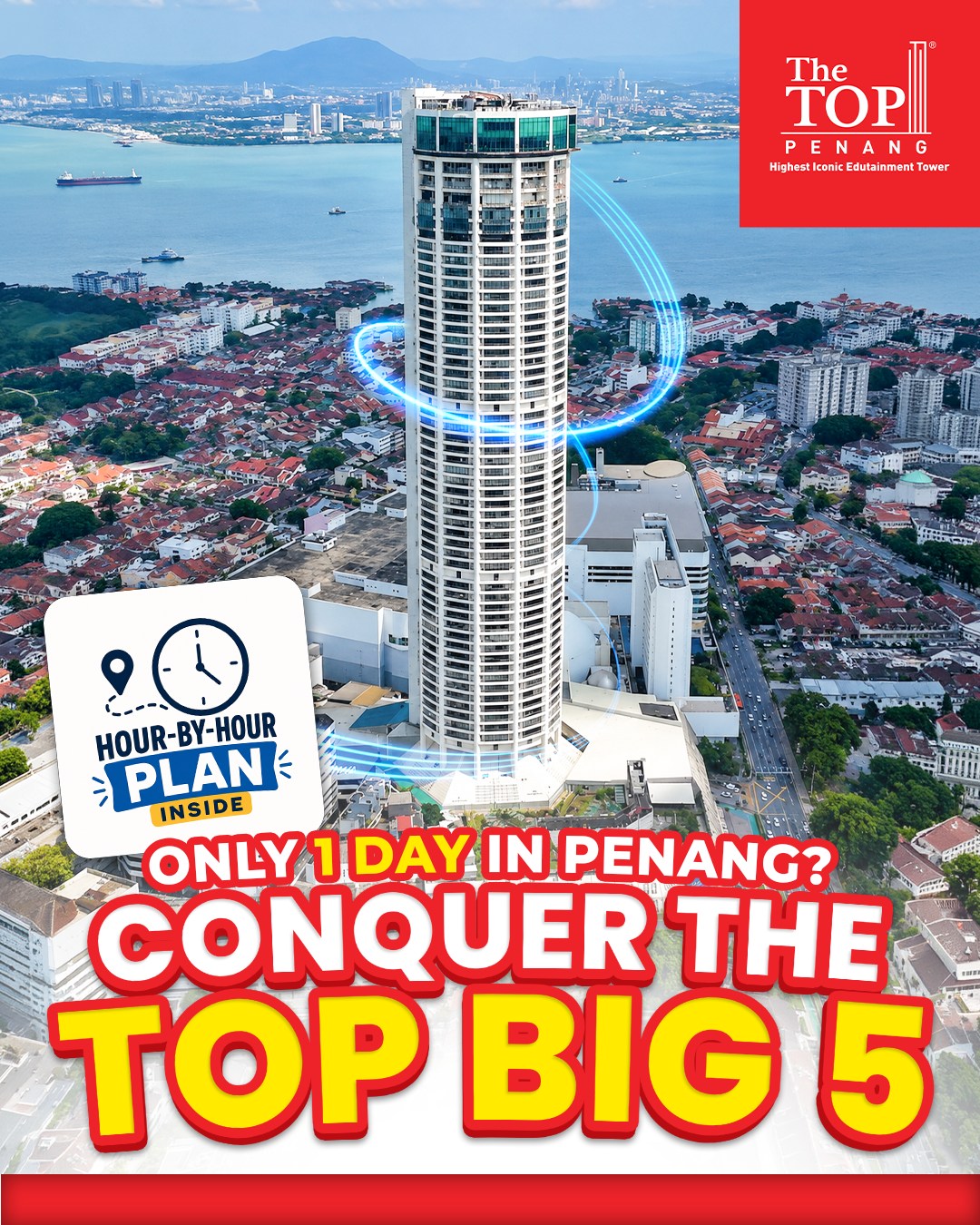 The TOP Facebook ad: Only got one day in Penang?