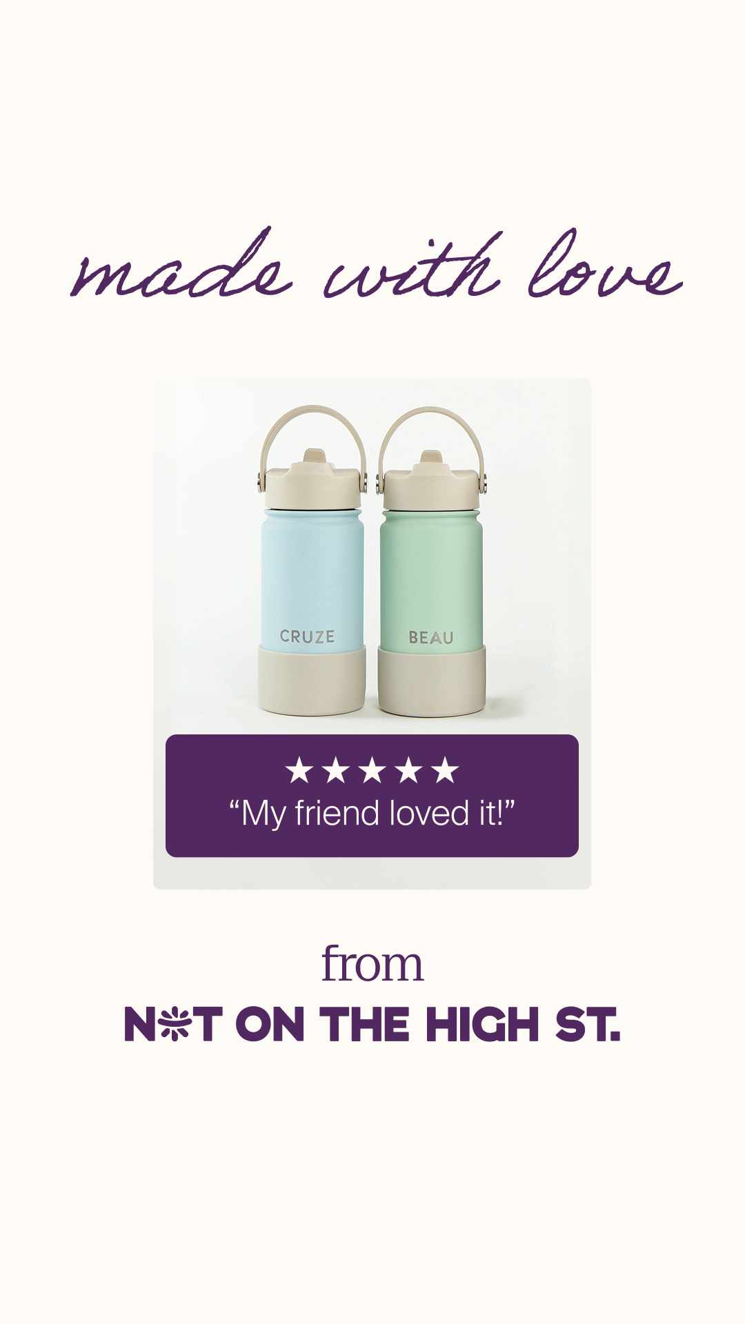 notonthehighstreet Facebook ad
