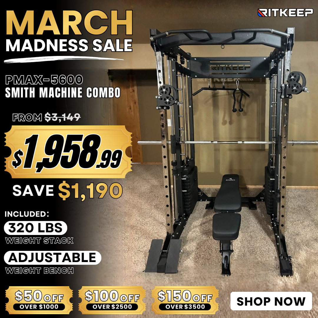 RitKeep Fitness Facebook ad: Build Your Home Gym Like a Pro