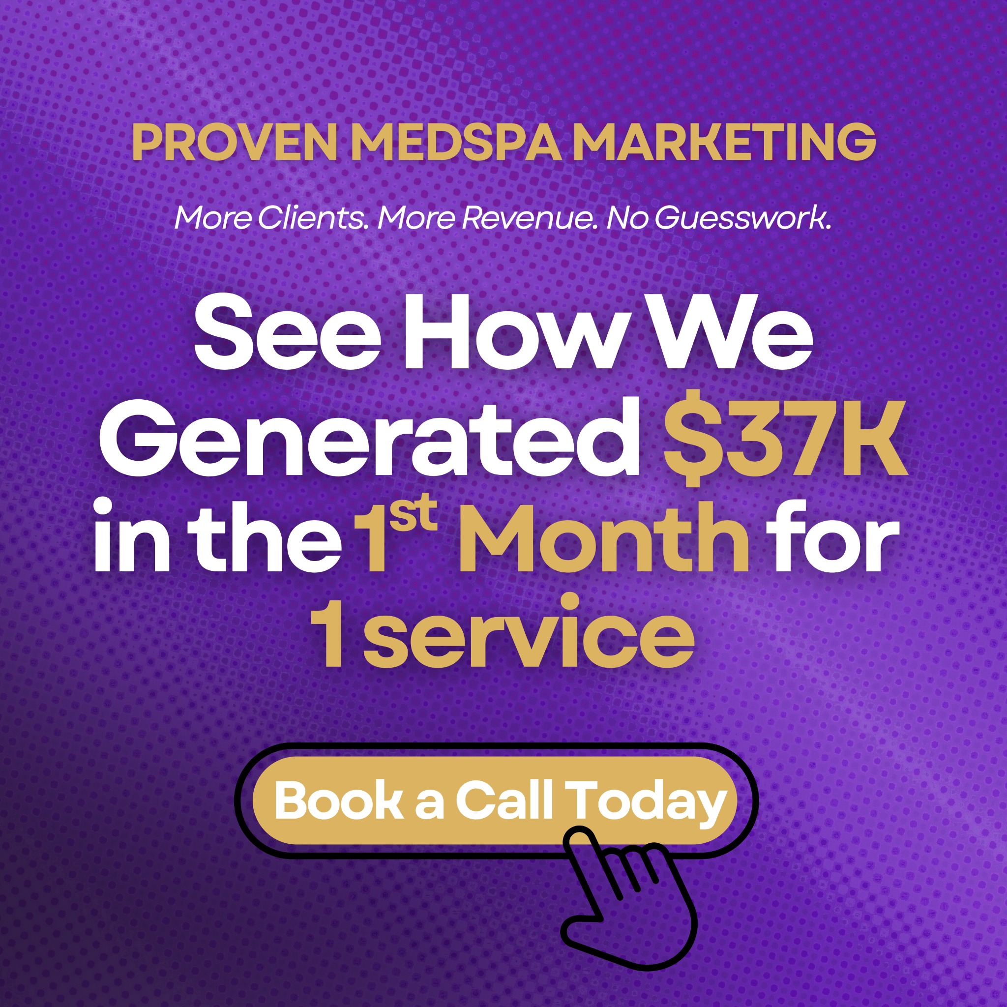 Digital Niche Agency Facebook ad: Add $30k+/Month to Your MedSpa