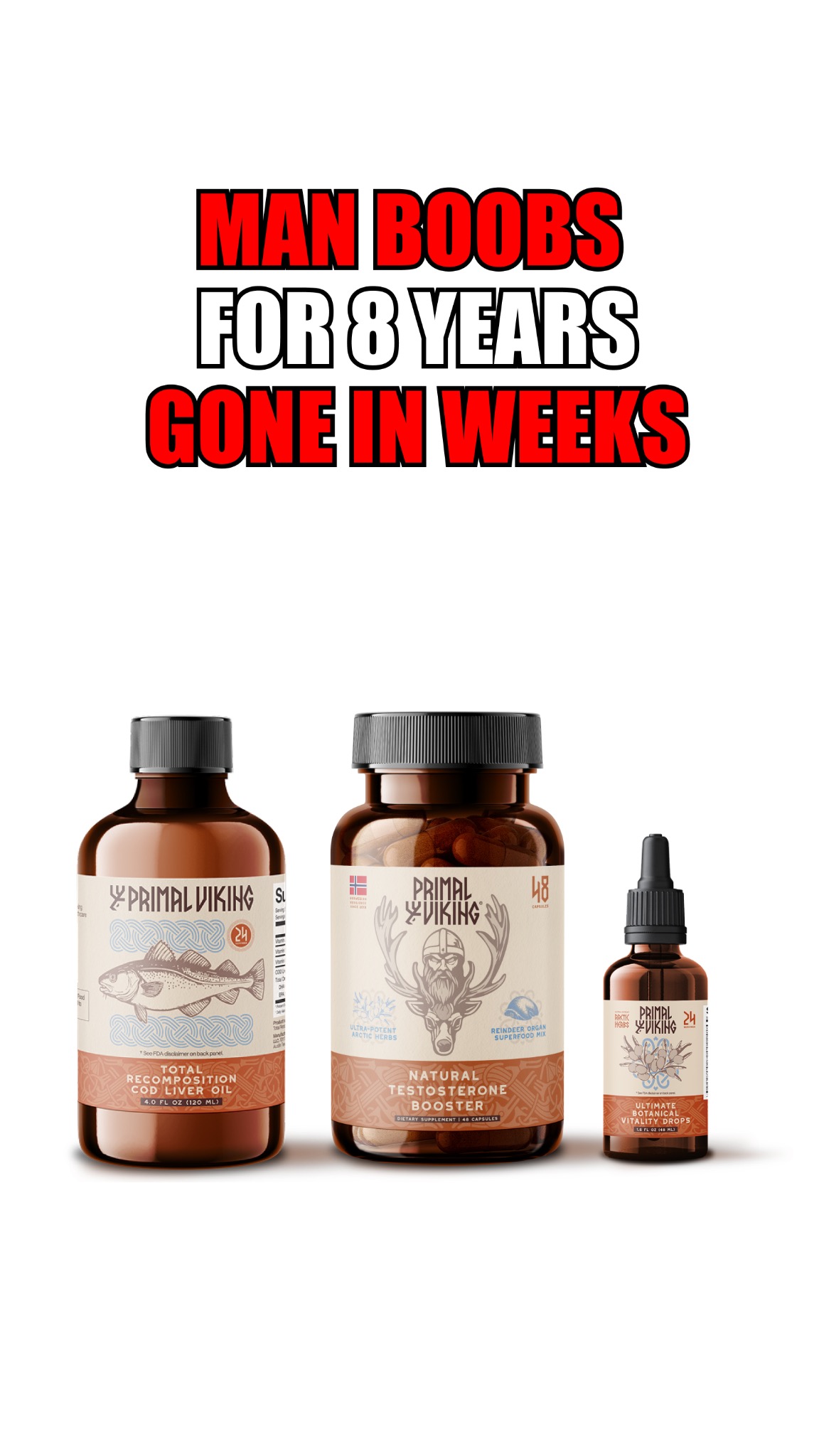 Primal Viking Facebook ad