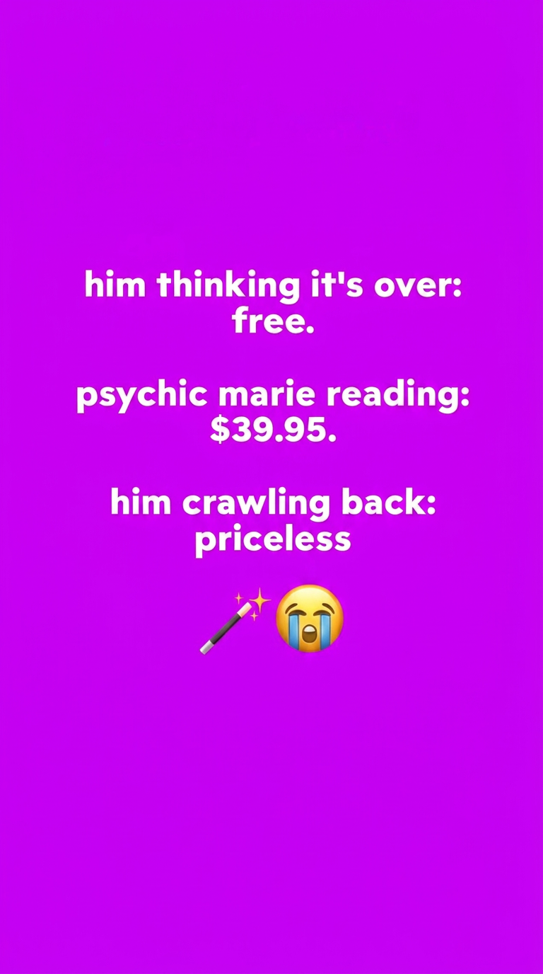 Try Psychic Marie Facebook ad