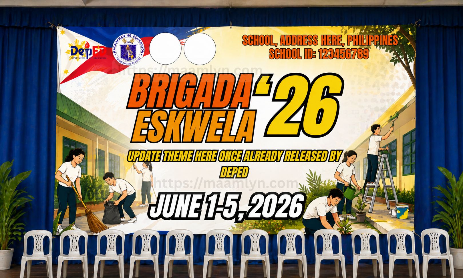 Ma'am Lyn's Online Shop Facebook ad: BRIGADA 2026 na naman… tapos ikaw ulit gagawa…