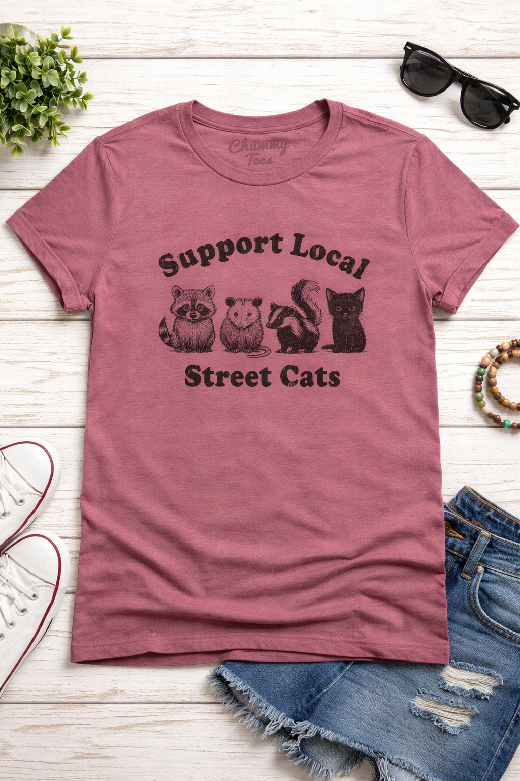 Chummy Tees Facebook ad