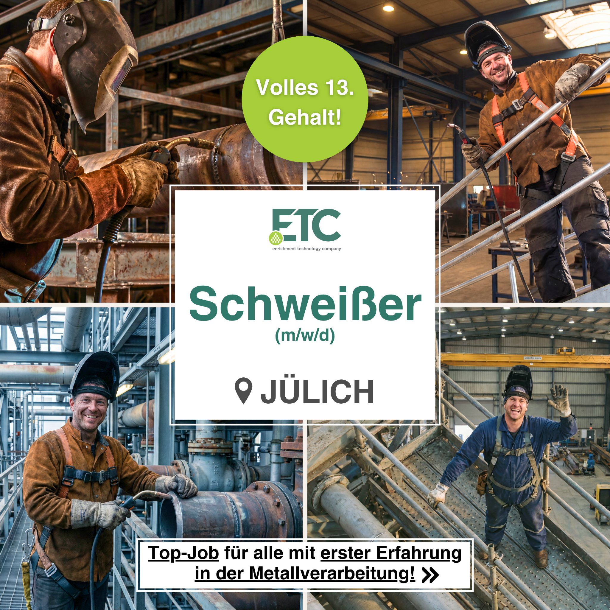 Candidate Flow Metallbau Jobs Facebook ad